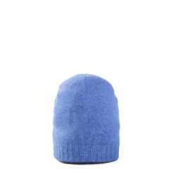 BERRETTO BICOLORE AZZURRO POLVERE E BLU In cashmere