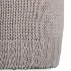 BERRETTO BICOLORE BEIGE E VERDE In cashmere