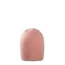 BERRETTO BICOLORE ROSA In cashmere