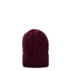 BERRETTO BORDEAUX A trecce in cashmere