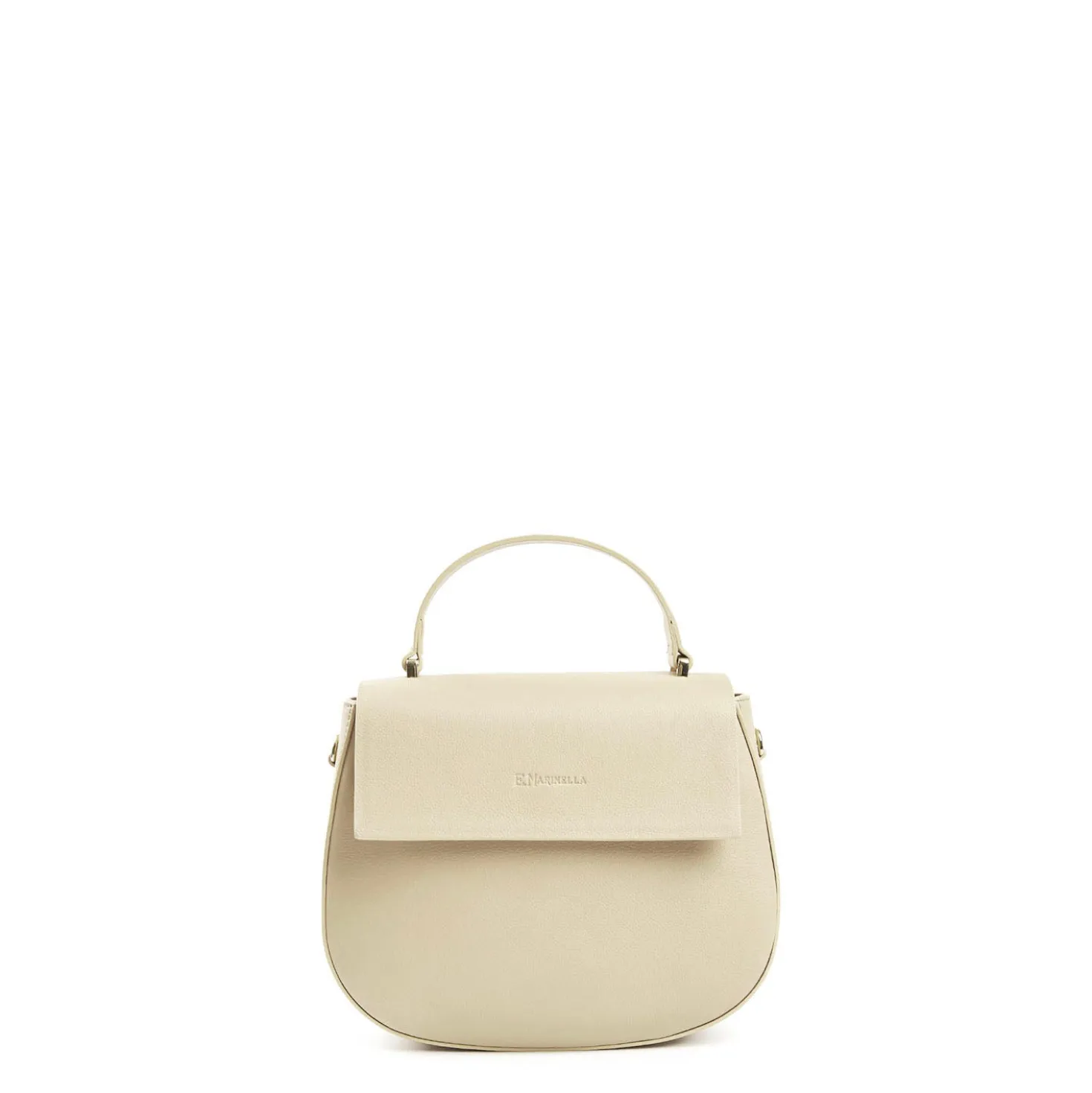 BORSA CLEO BEIGE In pelle liscia