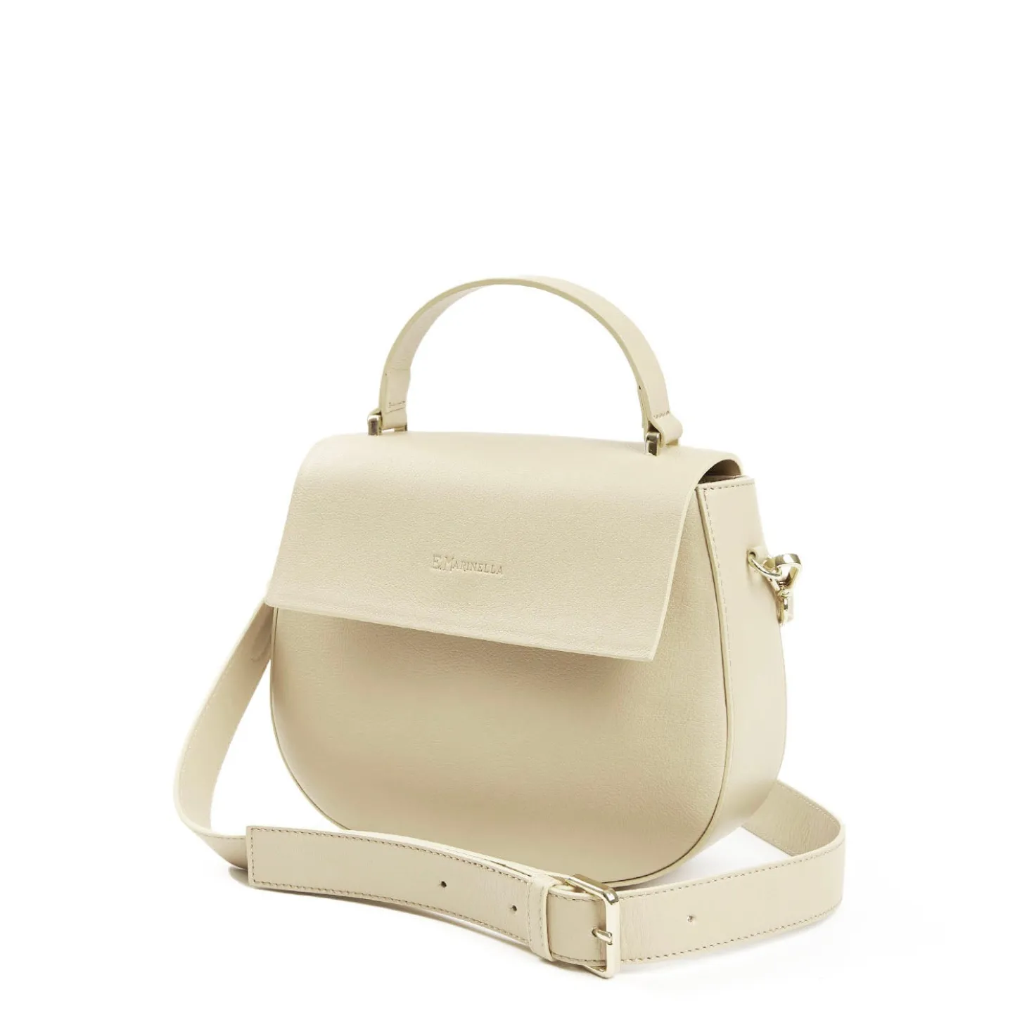 BORSA CLEO BEIGE In pelle liscia