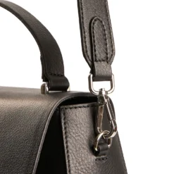 BORSA CLEO NERA In pelle liscia