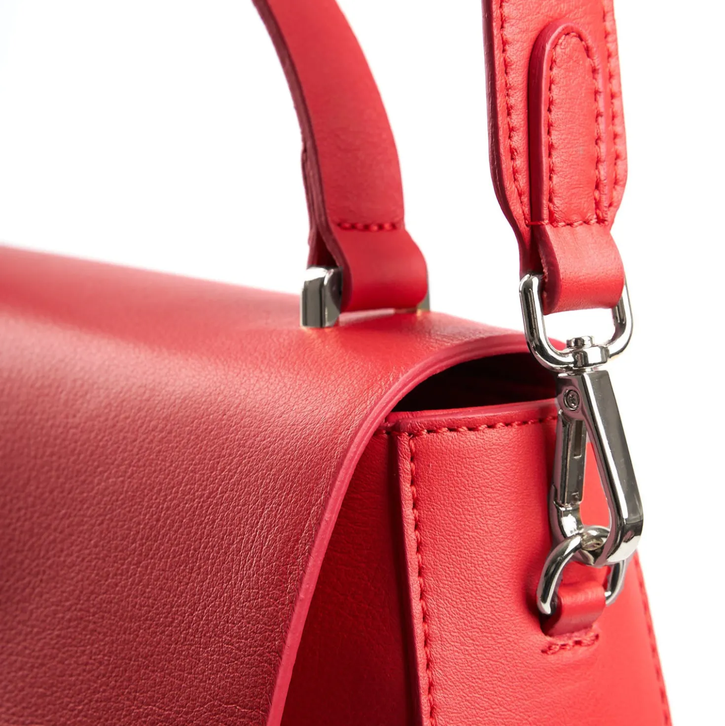 BORSA CLEO ROSSA In pelle liscia