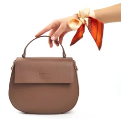 BORSA CLEO TORTORA In pelle liscia