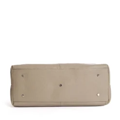 BORSA DA VIAGGIO BEIGE In pelle martellata