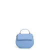 BORSA MINI CLEO AZZURRA In pelle liscia