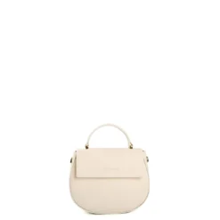BORSA MINI CLEO BEIGE In pelle liscia