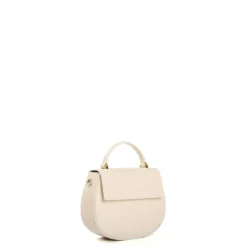 BORSA MINI CLEO BEIGE In pelle liscia