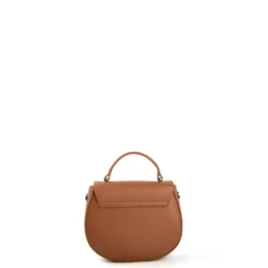 BORSA MINI CLEO CUOIO In pelle liscia