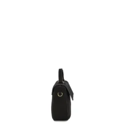 BORSA MINI CLEO NERA In camoscio e cavallino