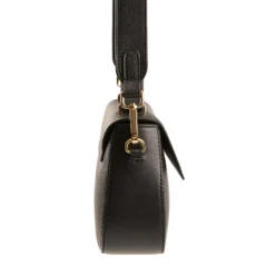 BORSA MINI CLEO NERA In pelle liscia