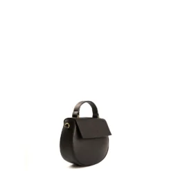 BORSA MINI CLEO NERA In pelle liscia