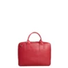 BORSA PORTA PC BORDEAUX In pelle martellata