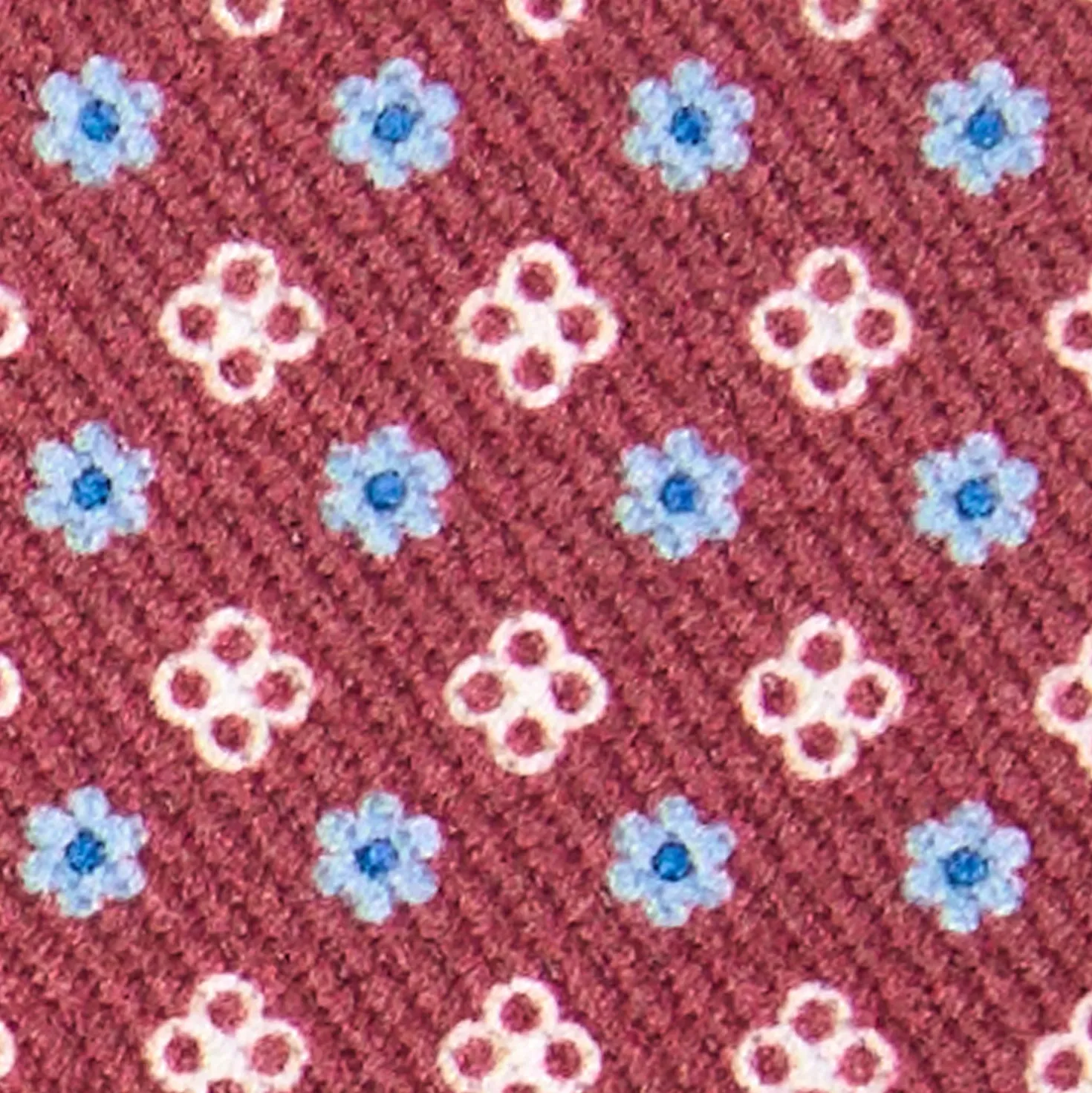 BRETELLE EM BORDEAUX Microfantasia fiore