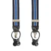 BRETELLE EM RIGATE Blu scuro e azzurro