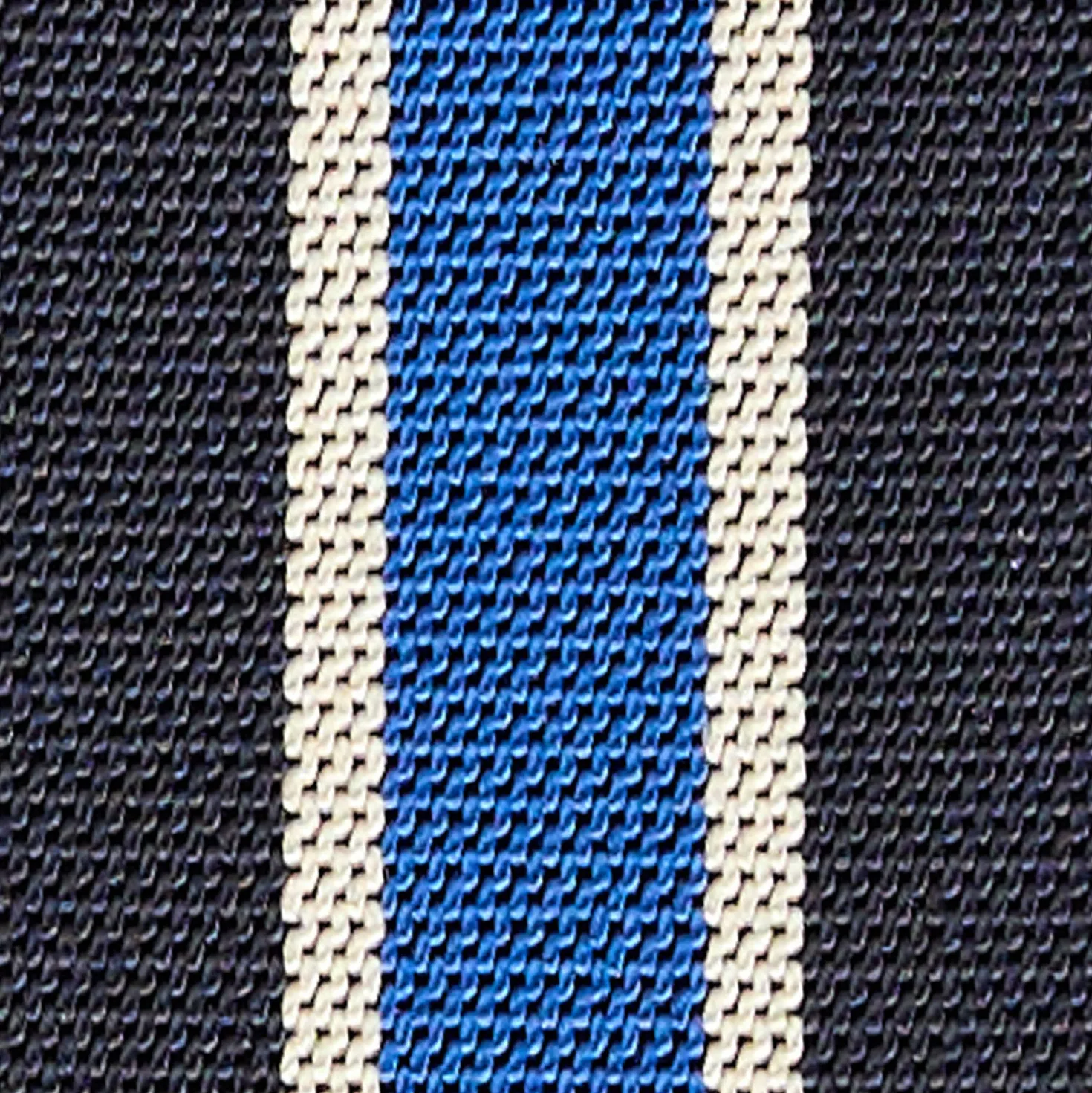 BRETELLE EM RIGATE Blu scuro e azzurro
