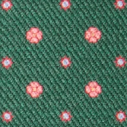 BRETELLE EM VERDE SCURO Microfantasia fiore