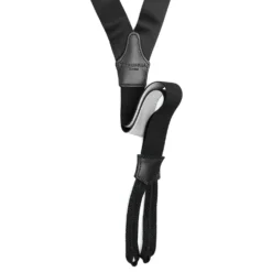 BRETELLE NERE In raso di seta 2,5 cm