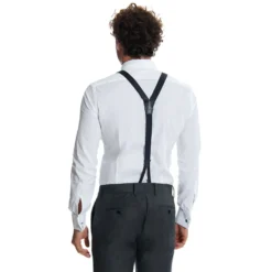 CAMICIA CERIMONIA POLSO GEMELLI SLIM In cotone super popeline