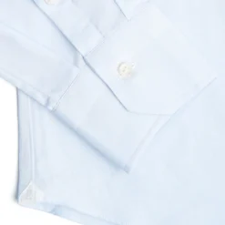 CAMICIA CLASSICA AZZURRA REGULAR In cotone popeline