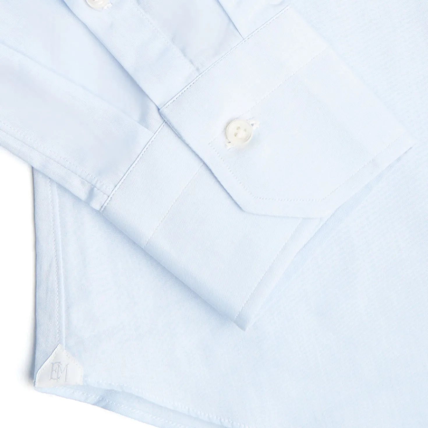 CAMICIA CLASSICA AZZURRA REGULAR In cotone popeline
