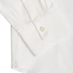 CAMICIA CLASSICA BIANCA SLIM In cotone popeline