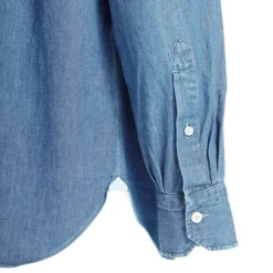 CAMICIA JEANS DELAVE Blu chiaro