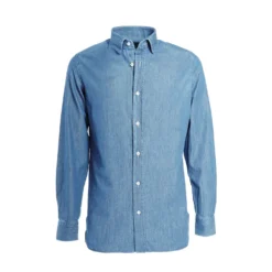 CAMICIA JEANS DELAVE Blu chiaro