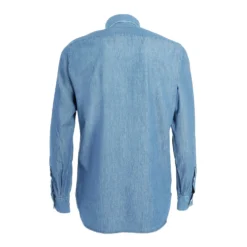 CAMICIA JEANS DELAVE Blu chiaro