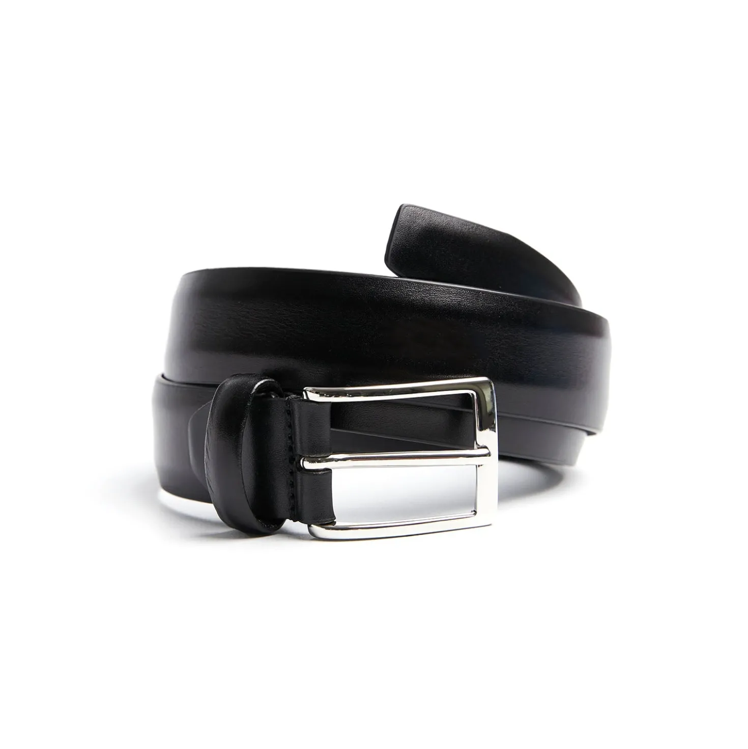 CINTURA CLASSICA NERA In pelle 30 mm