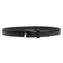 CINTURA CLASSICA NERA In pelle 30 mm