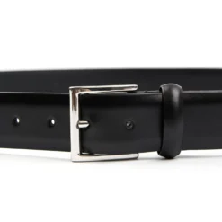 CINTURA CLASSICA NERA In pelle 35 mm