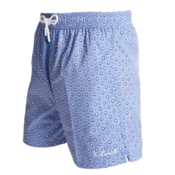 COSTUME DA BAGNO AZZURRO Macrofantasia fiore