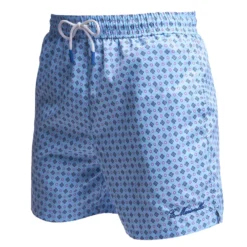 COSTUME DA BAGNO AZZURRO Microfantasia fiore