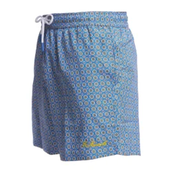 COSTUME DA BAGNO AZZURRO POLVERE Macrofantasia fiore