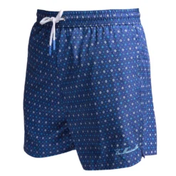 COSTUME DA BAGNO BLU Microfantasia fiore