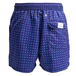 COSTUME DA BAGNO BLU SCURO Macrofantasia fiore