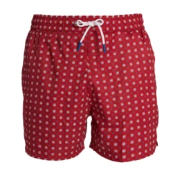 COSTUME DA BAGNO BORDEAUX Macrofantasia fiore