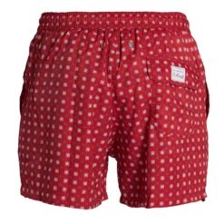 COSTUME DA BAGNO BORDEAUX Macrofantasia fiore