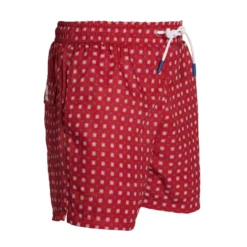 COSTUME DA BAGNO BORDEAUX Macrofantasia fiore