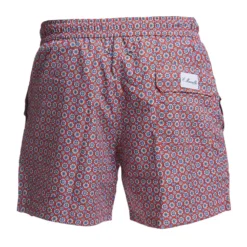 COSTUME DA BAGNO BORDEAUX Macrofantasia fiore