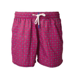 COSTUME DA BAGNO FUCSIA Microfantasia fiore