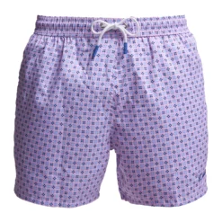 COSTUME DA BAGNO ROSA Microfantasia fiore