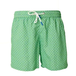 COSTUME DA BAGNO VERDE CHIARO Microfantasia fiore