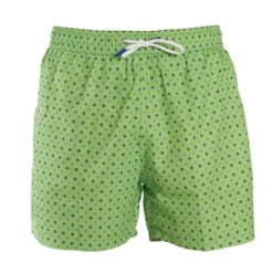 COSTUME DA BAGNO VERDE CHIARO Macrofantasia fiore