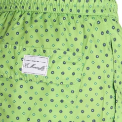 COSTUME DA BAGNO VERDE CHIARO Macrofantasia fiore