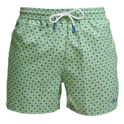COSTUME DA BAGNO VERDE CHIARO Microfantasia fiore