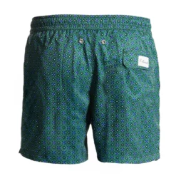 COSTUME DA BAGNO VERDE Macrofantasia fiore
