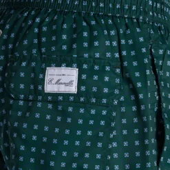COSTUME DA BAGNO VERDE SCURO Macrofantasia fiore